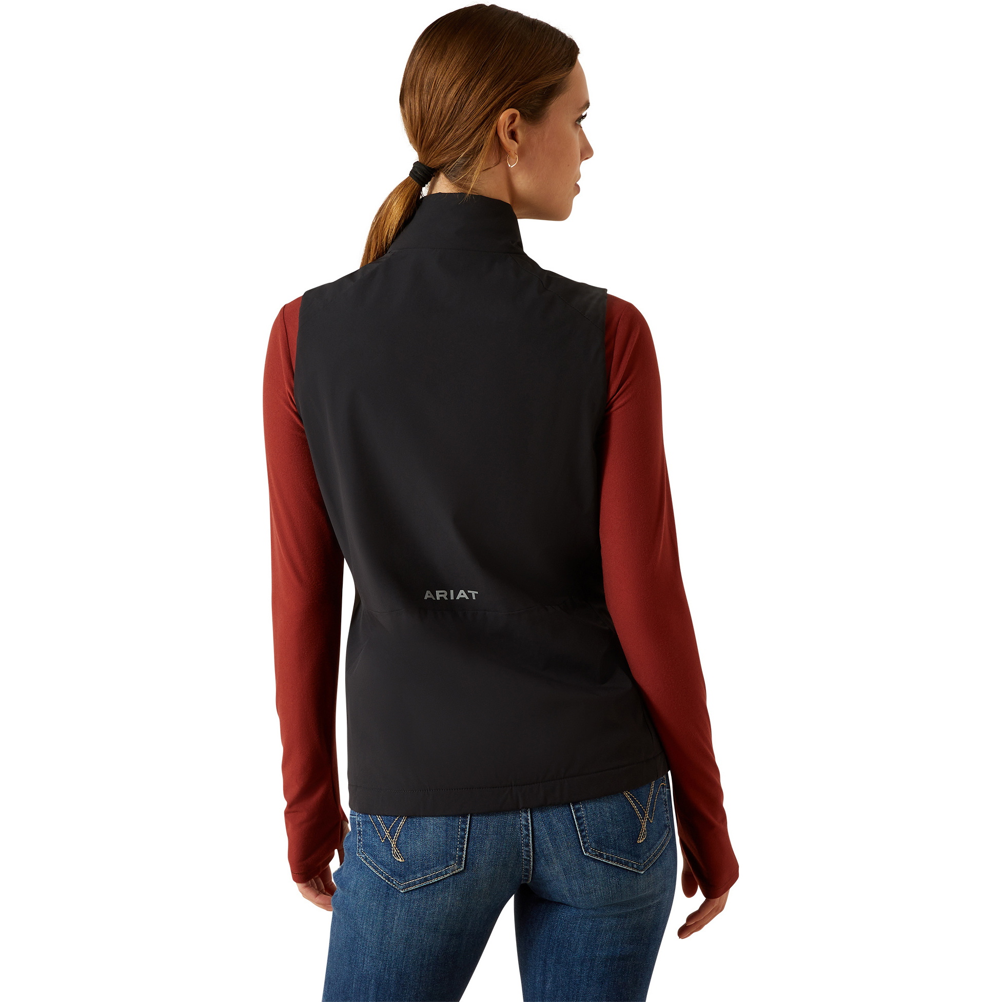 2025 Ariat Womens Rion Stretchshell Vest 10062387 - Black